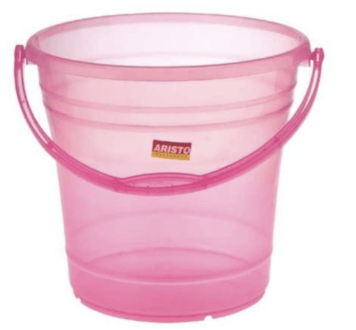 Aristo Dyna5 Plastic Bathroom Bucket - 4.7 Litre (Colour May Vary), (22(D) x 18.5 cm) - Image 2
